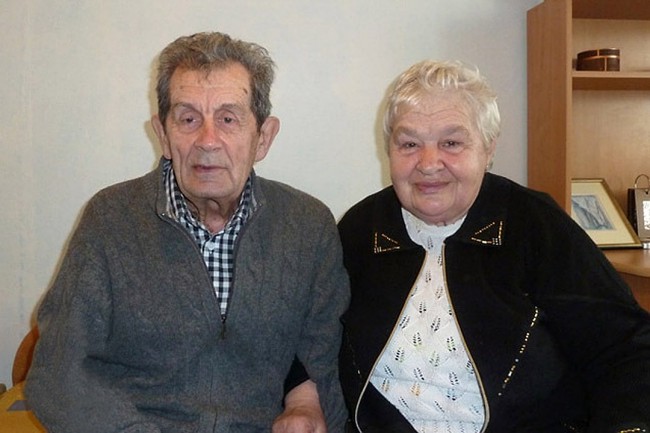 Dyatlov Pass: Konstantin Krivonischenko with wife Nina Panteleevna