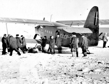 Aircraft AN-2 at the airfield Aramil, Sverdlovsk, photo archive Vadim Brusnitsyn
