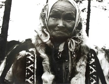 Varvara Kuzmovna Bahtiyarova (Sambindalova). Wonderful person. Born in 1911. She has killed eight bears in her life. 