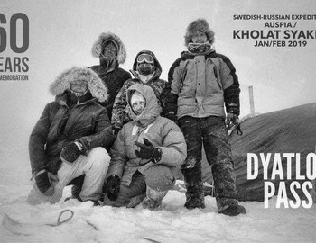 The Swedish-Russian Dyatlov Expedition 2019 - Andreas Liljegren, Ekaterina Zimina, Konstntin Keller, Richard Holmgren and Artem Domogirov