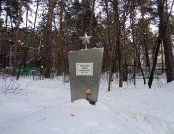 Feb 13, 2019 - Ivanovskoe cemetery, Semyon Zolotaryov memorial 