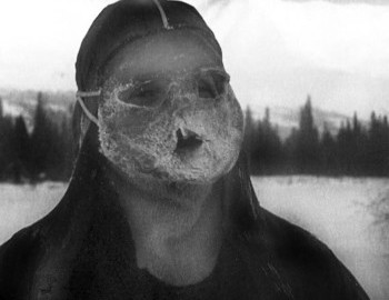Makeshift ski mask, this is what they use to wear. This is what they we wearing on February 1st 1959